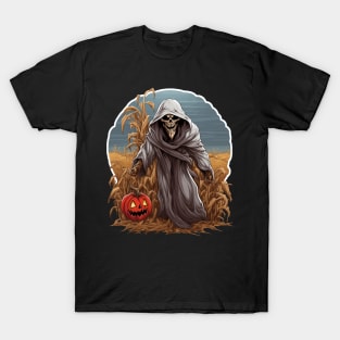 Grim Reaper In A Cornfield T-Shirt